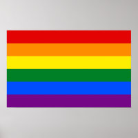Drapeau arc-en-ciel du Gay pride LGBT