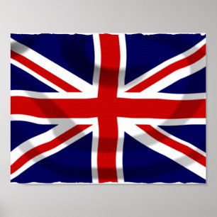 Poster Drapeau britannique