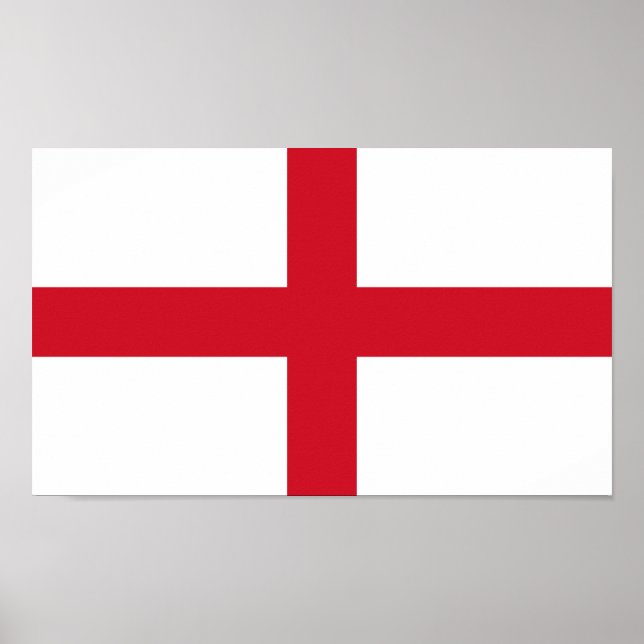 Poster Drapeau d'Angleterre (Devant)