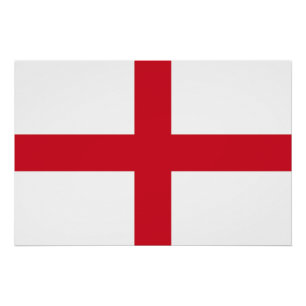 Poster Drapeau d'Angleterre