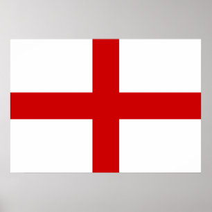 Poster Drapeau d'Angleterre