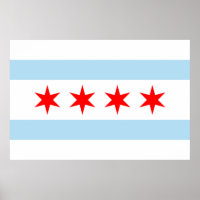 Drapeau de Chicago Imprimer