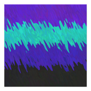 Poster Drapeau de fierté Alexigender Abstrait Squiggly Tr
