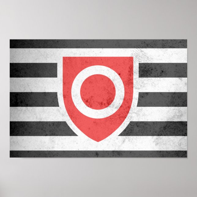 POSTER DRAPEAU DE FIERTE DE PROPRIÉTÉ (Devant)
