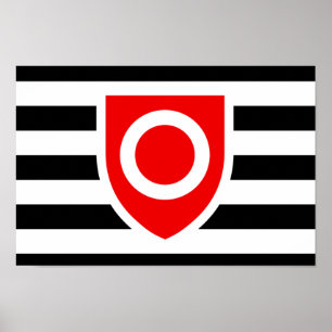 POSTER DRAPEAU DE FIERTE DE PROPRIÉTÉ