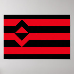 POSTER DRAPEAU DE FIST PRIDE