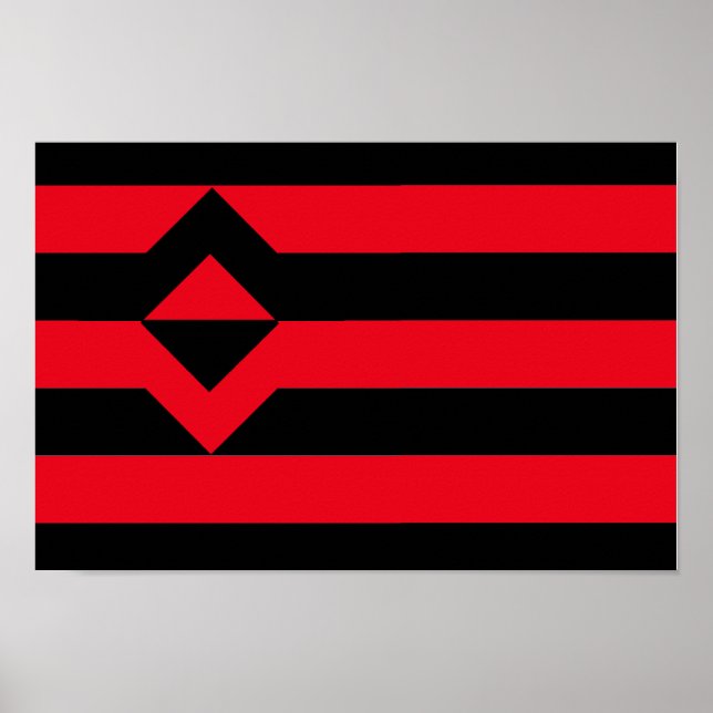 POSTER DRAPEAU DE FIST PRIDE (Devant)