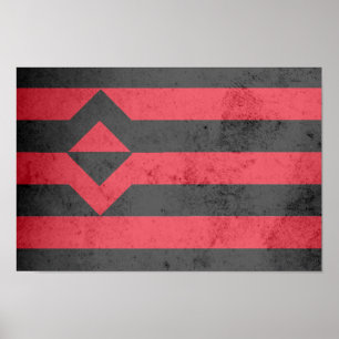 POSTER DRAPEAU DE FIST PRIDE