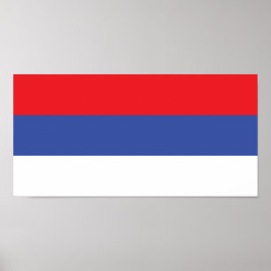 Poster Drapeau de la Republika Srpska