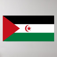 Drapeau de la République arabe sahraouie démocrati