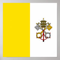 Drapeau de la ville du Vatican