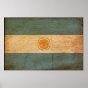 Poster Drapeau de l'Argentine