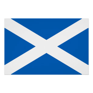 Poster Drapeau de l'Écosse