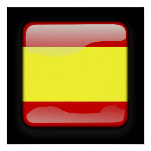 Poster Drapeau de l'Espagne