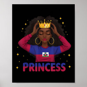 Poster Drapeau de l'Indépendance de la Princesse Haïtienn