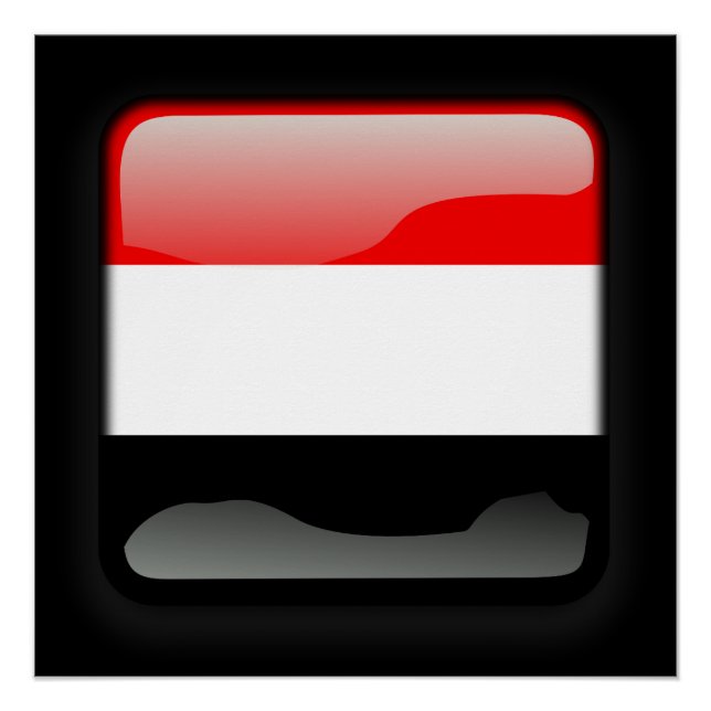 Poster Drapeau de l'Irak (Devant)