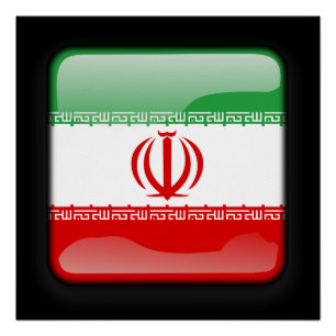 Poster Drapeau de l'Iran