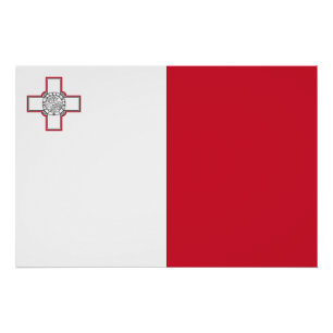 Poster Drapeau de Malte