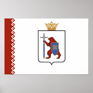 Poster Drapeau de Mari El