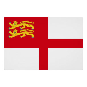 Poster Drapeau de Sercq