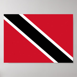 Poster Drapeau de Trinité-et-Tobago