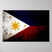 Drapeau des Philippines noires