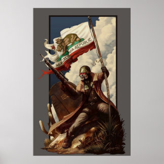 Poster Drapeau drapeau de Rangers de la RCN