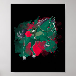 Poster Drapeau du Bangladesh