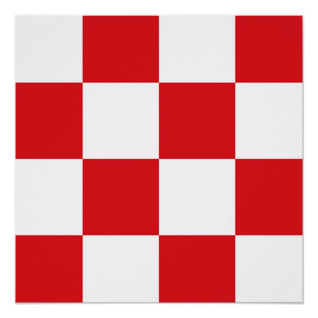 Poster Drapeau du Brabant du Nord (Devant)