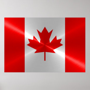 Poster Drapeau du Canada