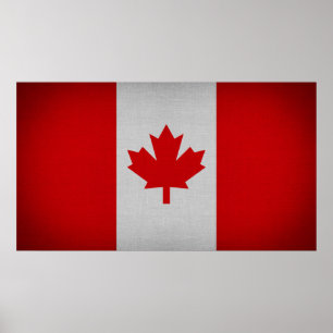 Poster Drapeau du Canada