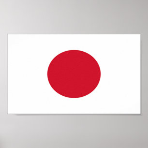 Poster Drapeau du Japon