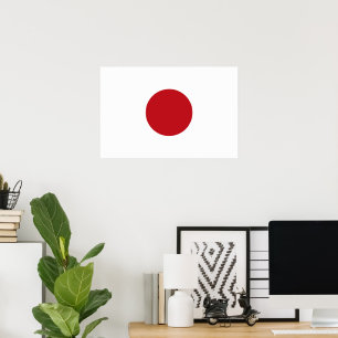 Poster Drapeau du Japon
