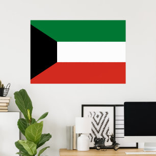 Poster Drapeau du Koweït