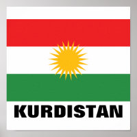 Drapeau du Kurdistan