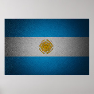 Poster Drapeau du mur d'Argentine