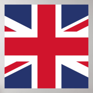 Poster Drapeau du Royaume-Uni