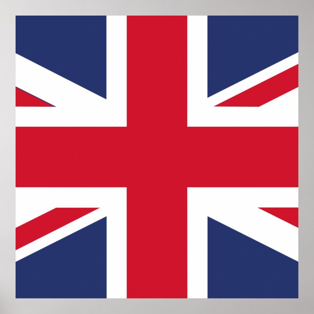 Poster Drapeau du Royaume-Uni (Devant)