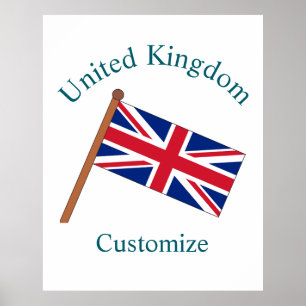 Poster Drapeau du Royaume-Uni Thunder_Cove