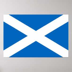 Poster Drapeau écossais