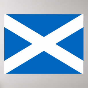 Poster Drapeau écossais