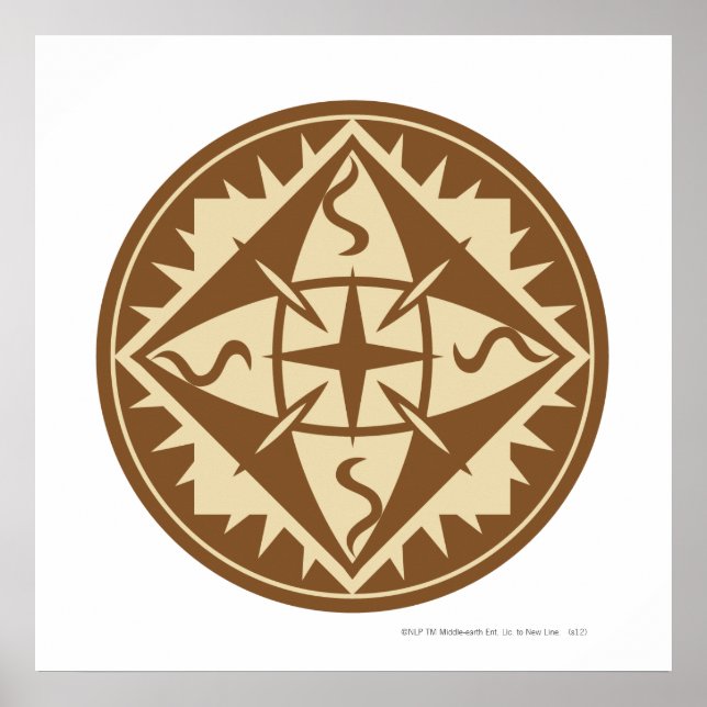 Poster Drapeau elven (Devant)