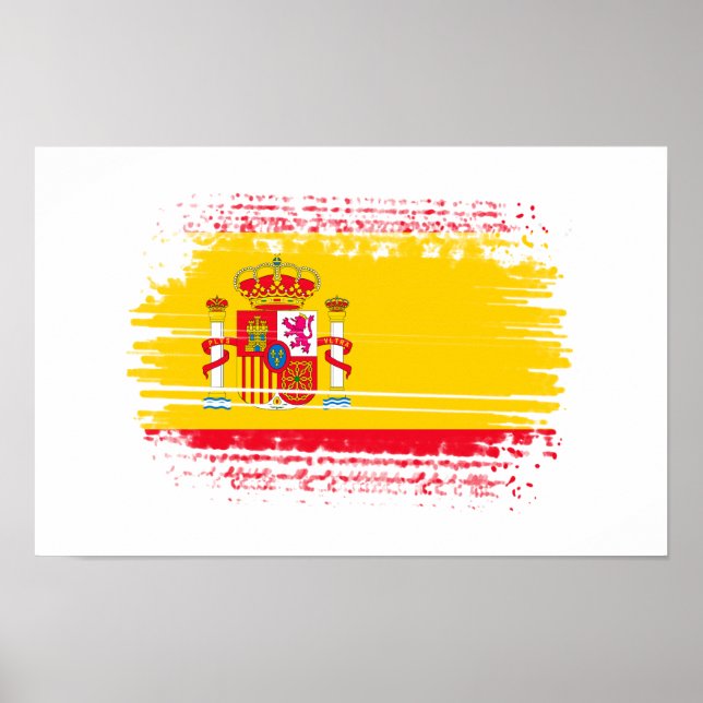 Poster Drapeau espagnol (Devant)