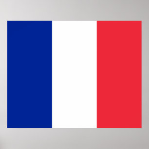 Poster Drapeau français (France)