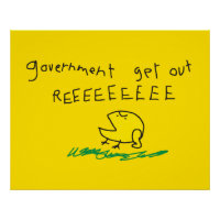 Drapeau Gadsden Gouvernement dehors REE SNEKDROITE