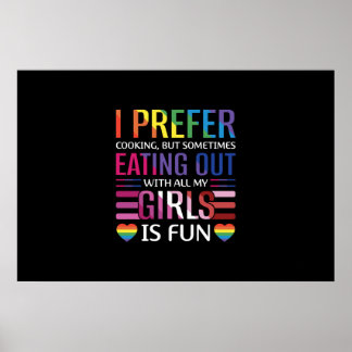 Poster Drapeau gay de la fierté bisexuelle LGBTQ