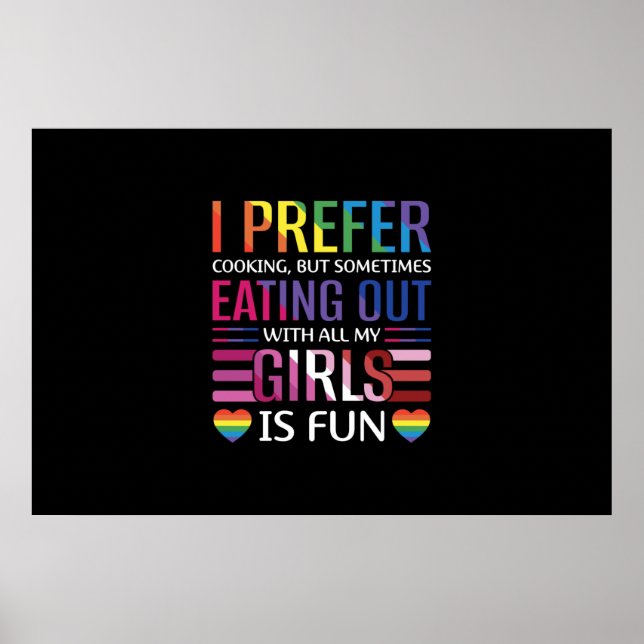 Poster Drapeau gay de la fierté bisexuelle LGBTQ (Devant)