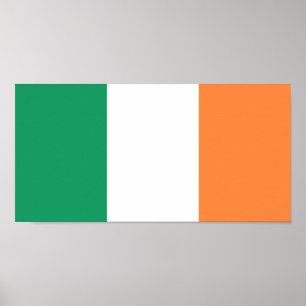 Poster Drapeau irlandais
