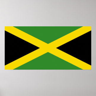 Poster Drapeau jamaïcain