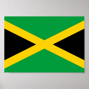 Poster Drapeau Jamaïque